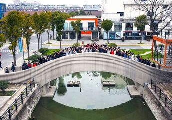 Wah, di Shanghai Ada Jembatan yang Dibuat dengan Printer 3 Dimensi!