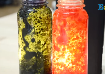 Lampu Keren Ini Bisa Kita Buat Sendiri, Yuk, Buat Lava Lamp!