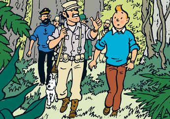 Pernah Membaca Komik Petualangan Tintin? Ini Dia Penulis dan Pelukisnya #AkuBacaAkuTahu