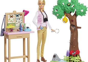 Wah, Ada Barbie Berprofesi Peneliti Alam Liar dan Ilmuwan Antariksa