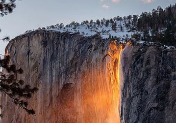 Firefall di California Terlihat Seperti Aliran Lava, Apa Penyebabnya?