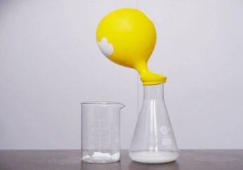 Tanpa Ditiup, Balon Juga Bisa Mengembang, lo! Bagaimana Caranya?