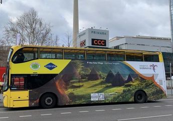 Wah, Bus Wonderful Indonesia Akan Beroperasi Selama Sebulan di Jerman!