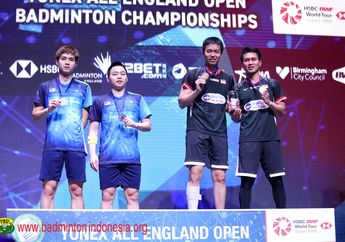 Membanggakan! Hendra dan Ahsan Juara Ganda Putra All England 2019