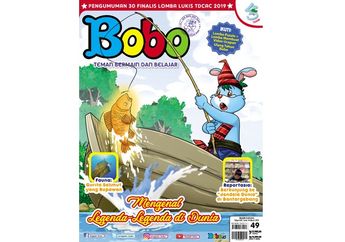 Mengenal Legenda-Legenda di Dunia, Ada di Majalah Bobo Edisi 48 (Terbit 7 Maret 2019)