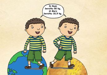 Yuk, Bandingkan Berat Badan Kita di Bumi dengan di Planet Lain!