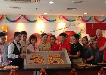35 Tahun di Indonesia, Pizza Hut Rayakan Ulang Tahun di Gerai Pertamanya