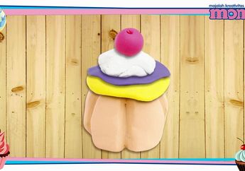 Berkreasi Membuat Mainan Cupcake Lucu dan Unik dari Plastisin, yuk!