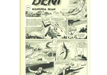 Deni Manusia Ikan, Komik Bersambung di Majalah Bobo yang Legendaris