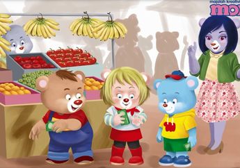 Dongeng Anak: Mombi Berbelanja ke Pasar