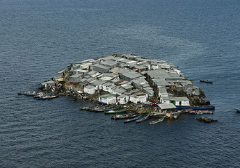 Migingo, Pulau Terpadat dengan Luas Hanya Setengah Lapangan Sepak Bola