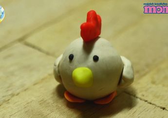 Yuk, Kita Berkreasi Membuat Plastisin Ayam yang Lucu dan Imut!