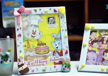 Suka Bermain Clay? Kita buat Hiasan Bingkai dari Clay Tepung, yuk!