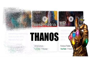 Coba Ketik Kata Thanos di Google, Maka Hasil Pencarian Akan Hilang, lo!