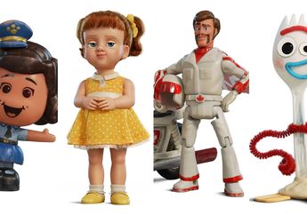 Sudah Lihat 6 Karakter Baru di Film Toy Story 4? Kenalan, yuk!
