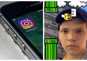 Flying Face, Filter Baru di Instagram Story yang Dimainkan dengan Kedipan Mata
