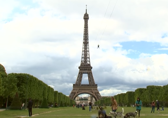 Wah, Mulai 5 Juni Pengunjung Bisa Coba Zip Line di Menara Eiffel, lo!