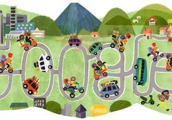 Ikut Meriahkan Momen Mudik, Google Membuat Doodle Bertema Mudik, lo!