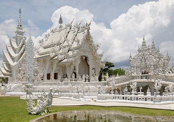 Serba Putih! Inilah Wat Rong Khun, Kuil yang Jadi Daya Tarik Wisatawan