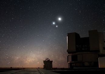 Keren! Merkurius dan Mars Akan Terlihat Berdekatan di Langit Malam Ini