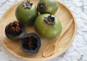 Langka di Indonesia, Buah Sawo Hitam Dijual dengan Harga Rp 150.000