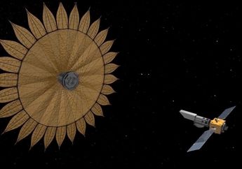 Unik! NASA Berburu Planet Alien dengan Tameng Berbentuk Bunga Matahari