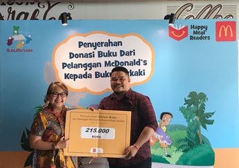 McDonald's Sumbangkan 215.000 Buku untuk Anak Indonesia #AkuBacaAkuTahu