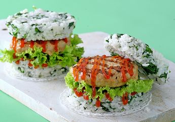 Mau Bekal Sekolah yang Unik dan Praktis? Coba Bikin Burger Nasi, yuk!