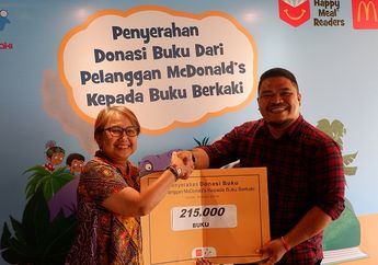 Happy Meal Book Box Berhasil Kumpulkan 215.000 Buku untuk Anak Indonesia