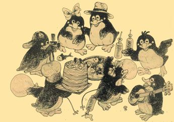Dongeng Anak: Pesta Pigi dan Pugi Pinguin