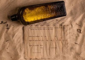 Ditemukan 132 Tahun Kemudian, Pesan dalam Botol Ini Ternyata dari Kapal Jerman yang Sedang Menuju Indonesia