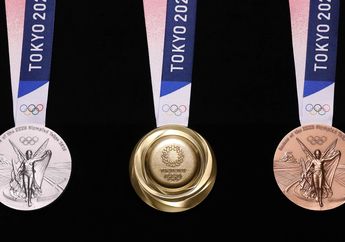 Dibuat dari 6 Juta Ponsel Bekas, Ini Medali Olimpiade Tokyo 2020