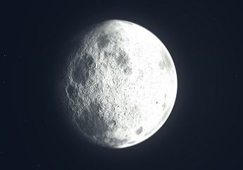 Berbeda dengan Bumi, Permukaan Bulan Dipenuhi Kawah Berbagai Ukuran