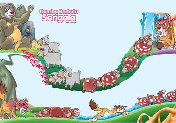 Dongeng Anak: Domba Berbulu Serigala