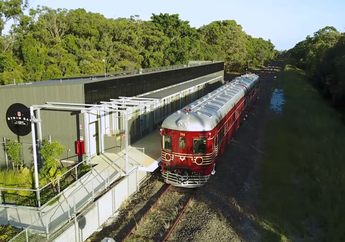Keren! Kereta Ini Hanya Menggunakan Cahaya Matahari untuk Berjalan, lo!