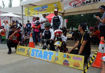 Otobursa Tumplek Blek 2019, Serunya Lomba Push Bike Competition