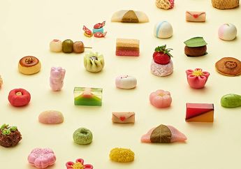 Wagashi, Camilan Khas Jepang yang Dibuat dengan Cantik dan Teliti