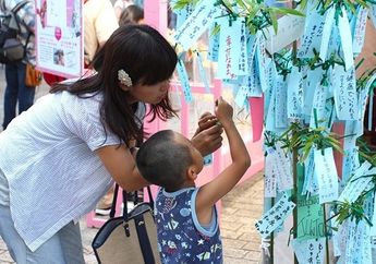 Festival Tanabata Membuat Seluruh Penjuru Jepang Penuh dengan Hiasan Kertas Warna-warni