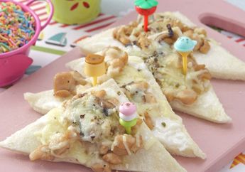 Tidak Harus Selalu Beli, yuk, Buat Sendiri Pizza dari Roti Tawar!