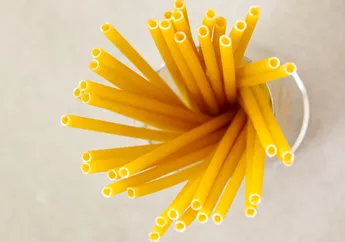 Unik, Sedotan Ramah Lingkungan Ini Terbuat dari Pasta