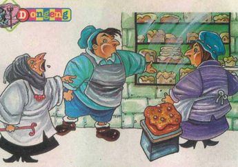 Dongeng Anak: Nenek Sihir dan Tukang Roti