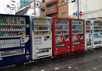 Keren, Vending Machine di Jepang Otomatis Mengeluarkan Air Bersih saat Terjadi Bencana