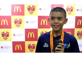 Hobi Main Bola Sejak TK, Inilah Kisah Best Player Zona Barat MJFC 2019