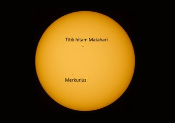 Besok, 11 November 2019, Merkurius Akan Terlihat Berada di Depan Matahari