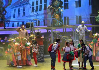 Penampilan Anak-Anak Rusun di Operet Aku Anak Rusun 'Selendang Arimbi'