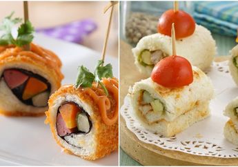Buat Kreasi Sushi dari Roti Tawar untuk Mengisi Waktu Liburan, yuk!