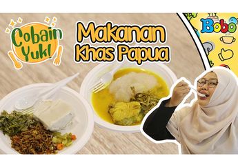 Mencoba Makanan Khas Papua di Pameran Ragam Budaya Papua Sarinah