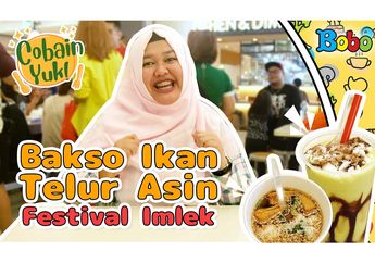 Bakso Ikan Dipadukan dengan Telur Asin, Seperti Apa Rasanya?