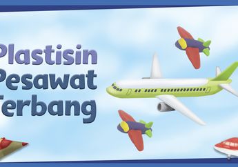 Berencana Naik Pesawat? Berkreasi Dulu Membuat Plastisin Pesawat, yuk!