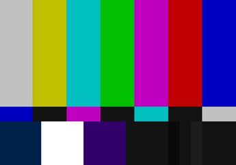 Pernah Liat Garis Warna-warni pada Televisi? Inilah Nama dan Asal-usulnya